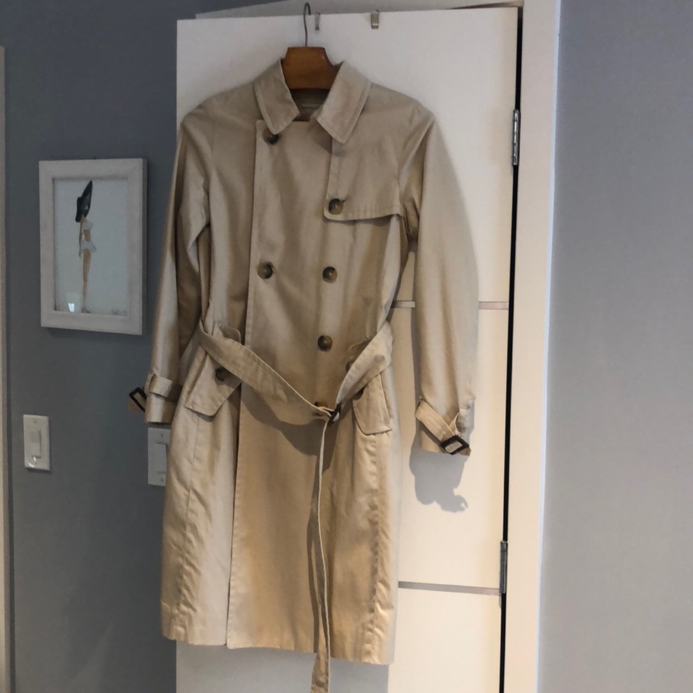 Banana Republic rain coat- trench coat